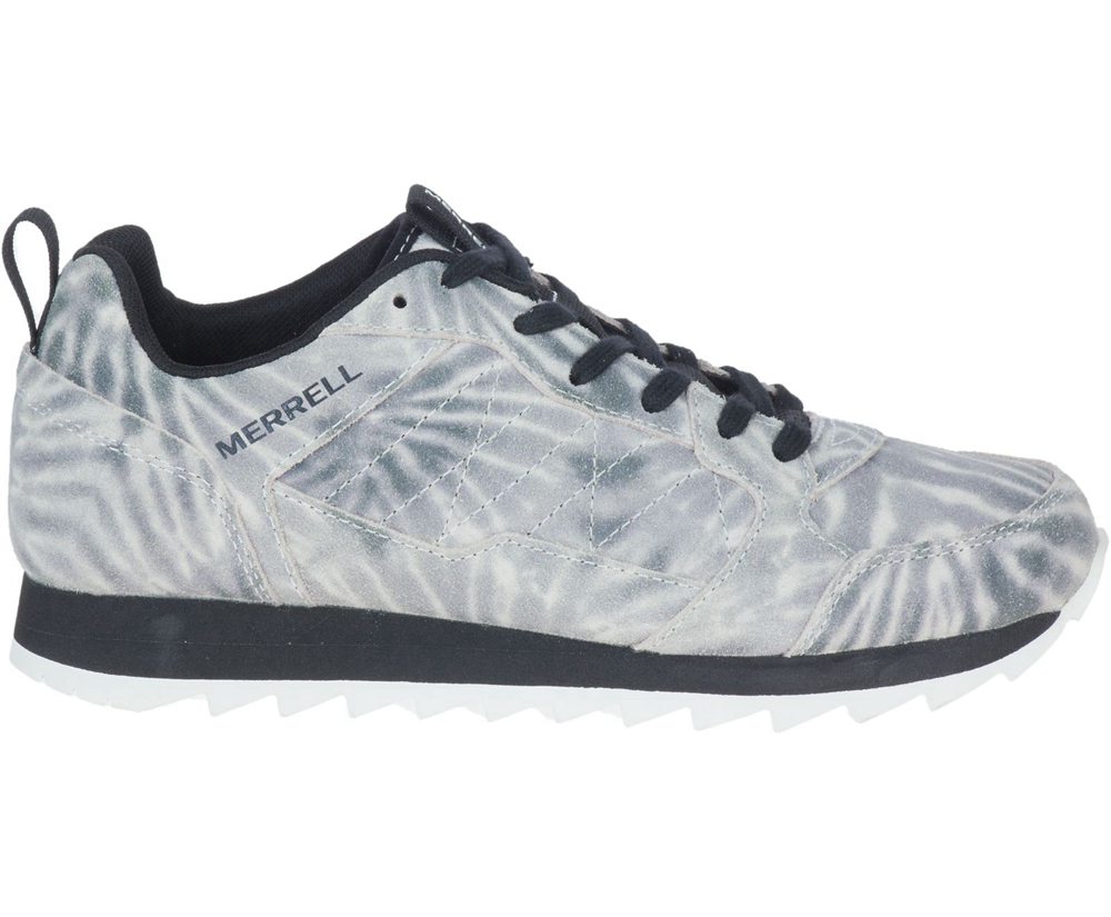 Merrell Sneakers White/Black - Alpine Tie Dye Suede - Womens 93INAWXPR